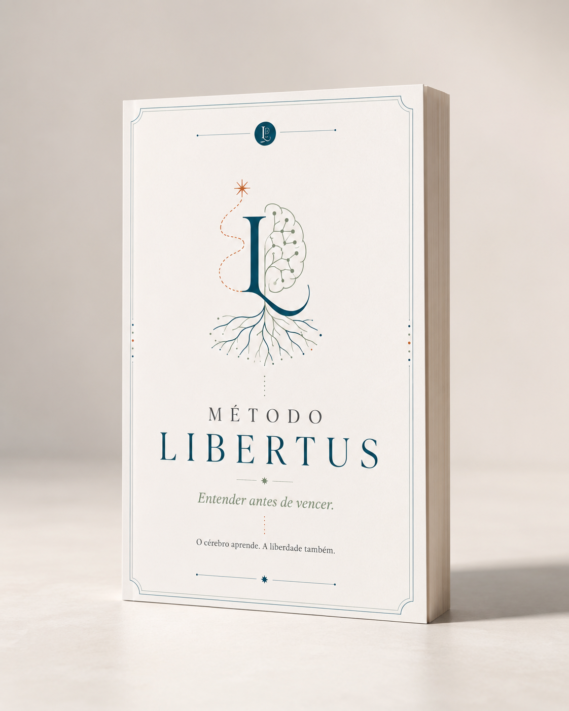 Capa do livro Método Libertus em pé sobre fundo neutro